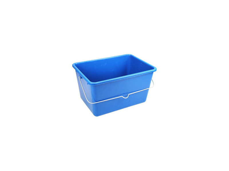 Peggy Perfect Seau avec anse en acier, 12 litres, bleu