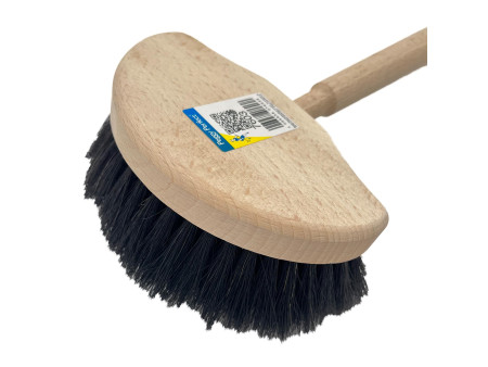 Peggy Perfect Brosse à fenêtre demi-lune, crin de cheval