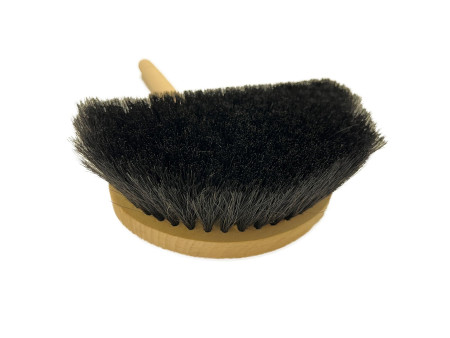 Peggy Perfect Brosse à fenêtre demi-lune, crin de cheval