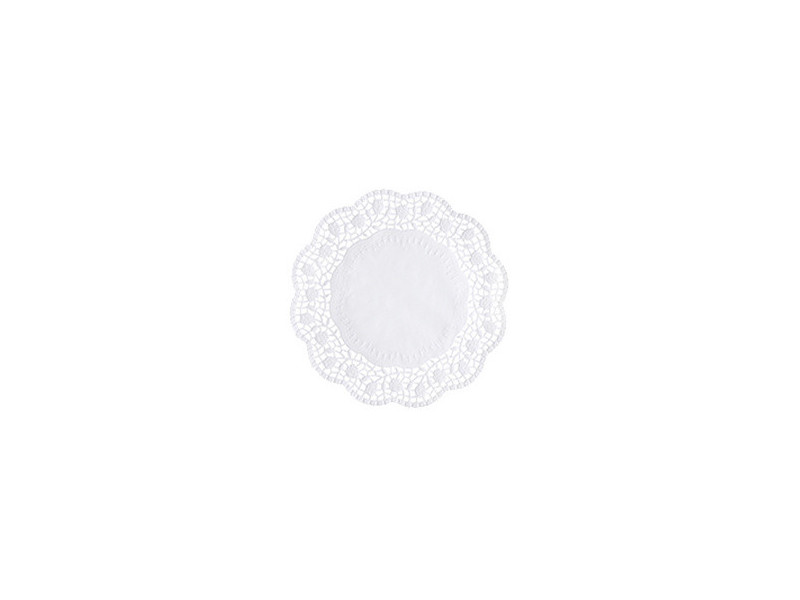 PAPSTAR Napperon, rond, diamètre: 200 mm, blanc
