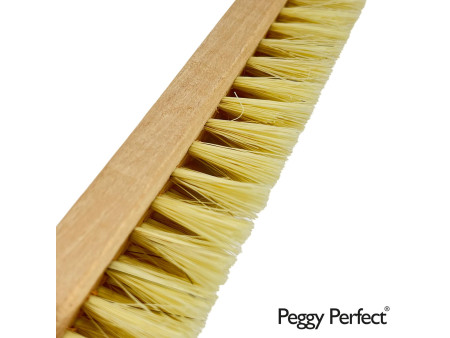 Peggy Perfect Brosse à chaussures 'Éco', bois, brosse claire