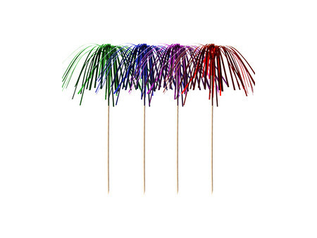 PAPSTAR Pique pour apéritif 'Feu d'artifice', bois