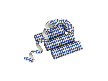 PAPSTAR Serpentins 'Bleu bavarois', bleu/blanc