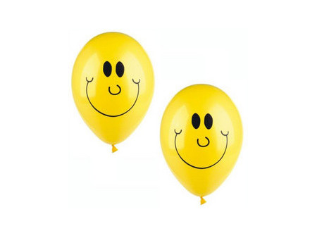 PAPSTAR Ballon de baudruche 'Sunny', jaune