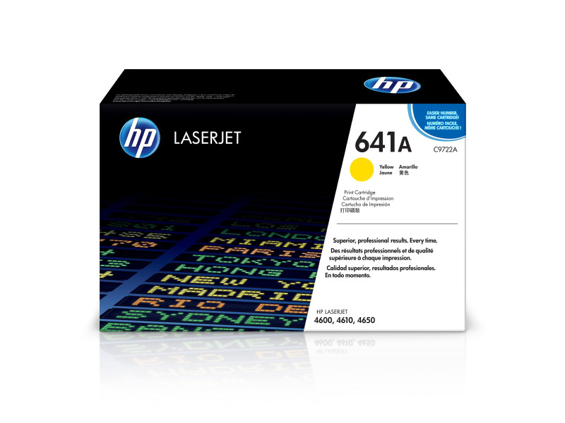 hp Toner hp 641A pour ColorLaserJet 4600dn, jaune