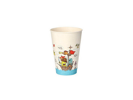 PAPSTAR Gobelet en carton 'Pirates', 0,2 l
