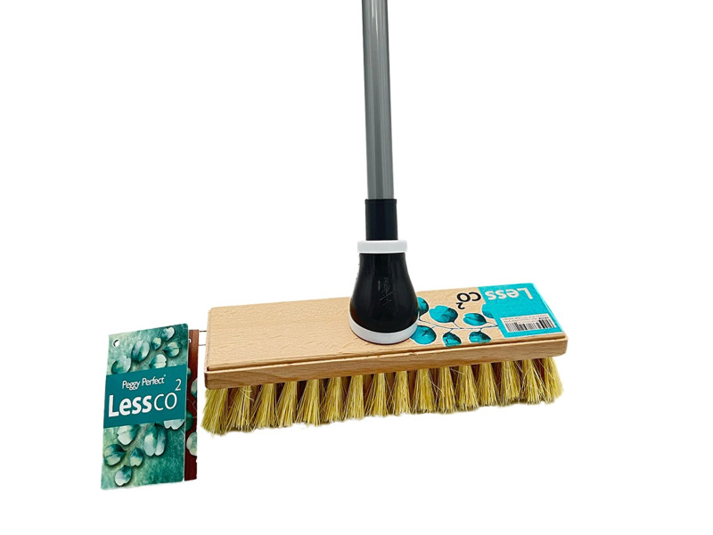 Peggy Perfect Brosse avec manche 'LessCO2', bois, 240 mm