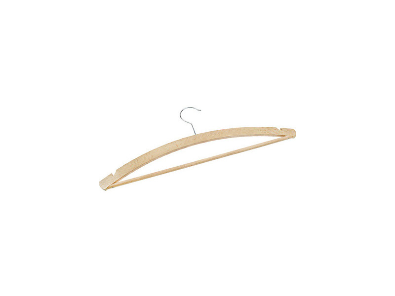 Peggy Perfect Cintre en bois avec barre et encoches