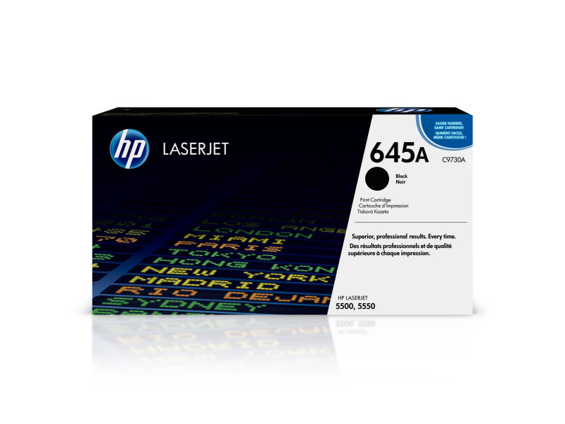 hp Toner hp 645A pour Color LaserJet 5500, noir