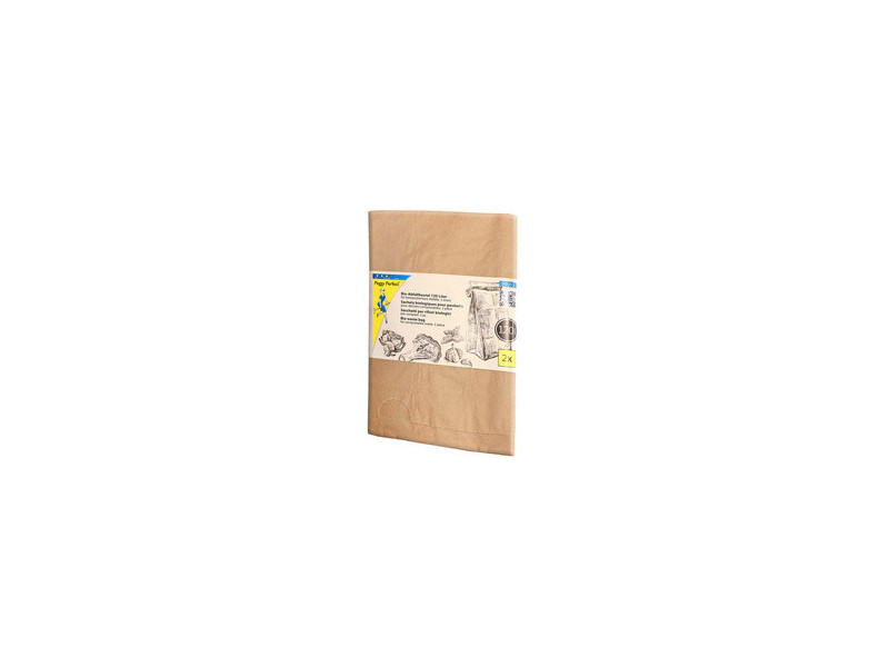 Peggy Perfect Sac poubelle compostable, 120 litres, marron