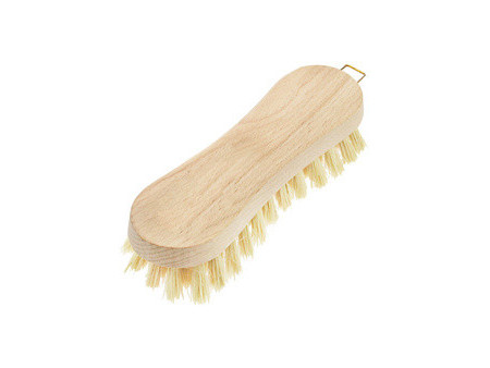 Peggy Perfect Brosse à récurer, bois naturel, forme de 8