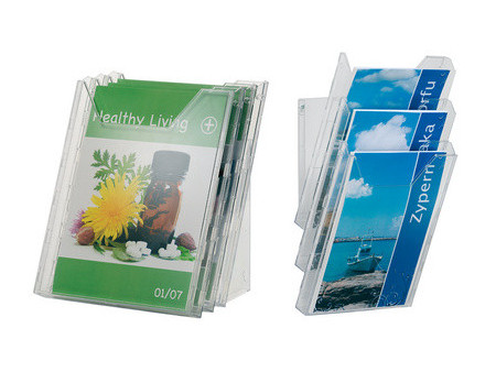 DURABLE Porte-brochures COMBIBOXX A4 set L, transparent