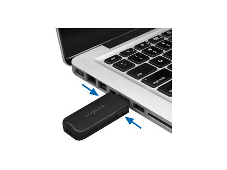LogiLink Verrou USB de sécurité, 1x clé / 4x verrous