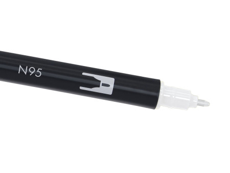 Tombow Feutre double pointe 'DUAL BRUSH PEN ABT' cool grey 1