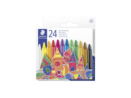 STAEDTLER Craie à la cire, étui carton de 12
