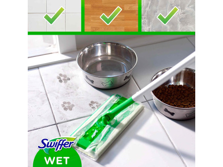 Swiffer Wet Serpillère humide, pack de recharge