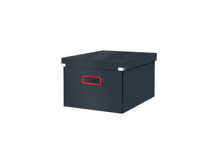 LEITZ Boîte de rangement Click & Store Cosy L, gris