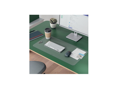 LEITZ Sous-main, 700 x 360 mm, en PVC, transparent
