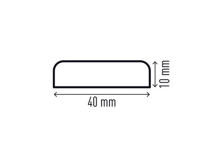 DURABLE Profilé de protection pour les surfaces S30R
