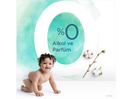 Pampers Lingette humide Harmonie aqua, pack de 3