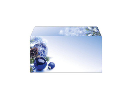 sigel Papier à motif de Noël 'Blue Harmony', A4, 90 g/m2
