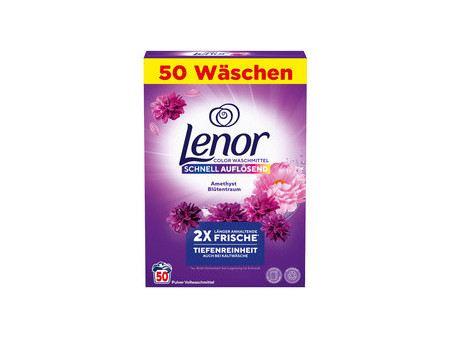 Lenor Lessive en poudre Rêve de fleurs, 1,2 kg - 20 lavages