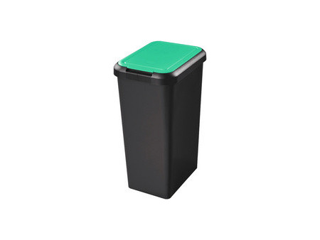 CEP Poubelle de tri sélectif Touch & Lift, 45 litres, blanc