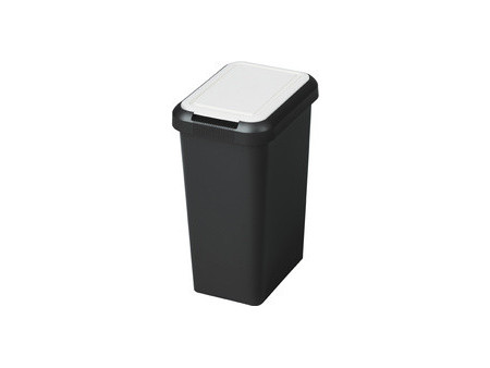 CEP Poubelle de tri sélectif Touch & Lift, 45 litres, blanc