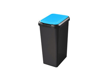 CEP Poubelle de tri sélectif Touch & Lift, 45 litres, blanc