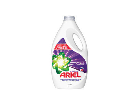ARIEL Lessive liquide Color+, 1,125 litres, 25 lavages