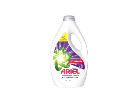 ARIEL Lessive liquide Color+, 1,8 litres, 40 lavages