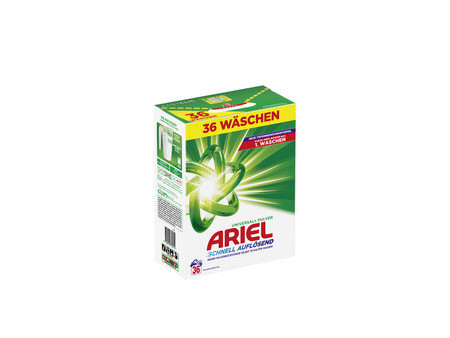 ARIEL Lessive en poudre Universal+, 1,98 kg - 36 lavages