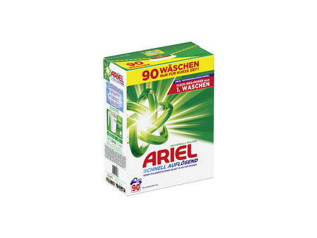 ARIEL Lessive en poudre Universal+, 4,95 kg - 90 lavages