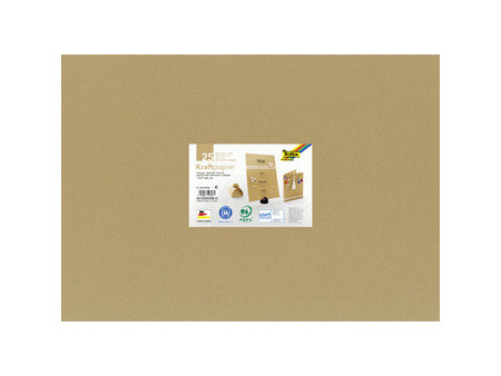 folia Papier kraft, 120 g/m2, 500 x 700 mm, 25 feuilles