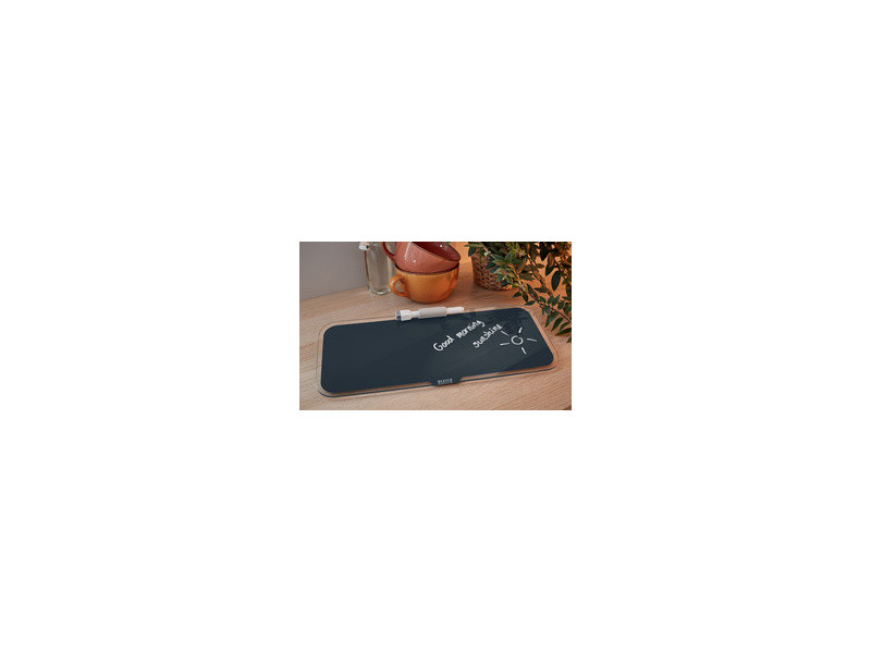 LEITZ Bloc-notes en verre Cosy pour le bureau, bleu