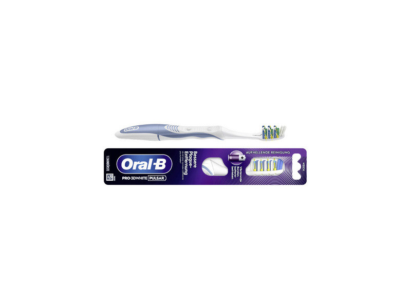 Oral-B Brosse à dents Pro-3D White Pulsar, à pile