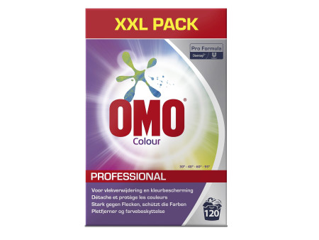 OMO Lessive en poudre Professional Color, 130 lavages