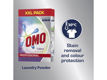 OMO Lessive en poudre Professional Color, 130 lavages