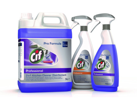Cif Nettoyant désinfectant 2in1 Professional, 750 ml