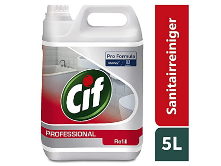 Cif Professional Nettoyant sanitaire 2en1, 5 litres