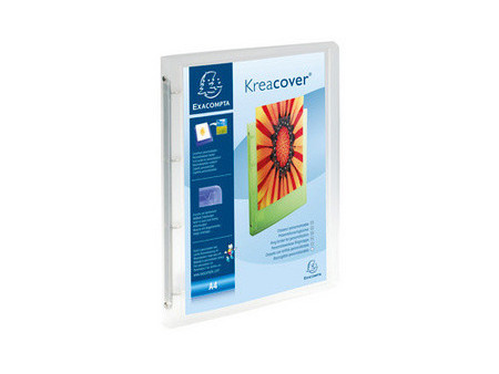 EXACOMPTA Classeur personnalisable Chromaline, A4, blanc