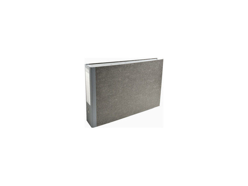 EXACOMPTA Classeur à levier marbré, A3 horizontal,80 mm,gris