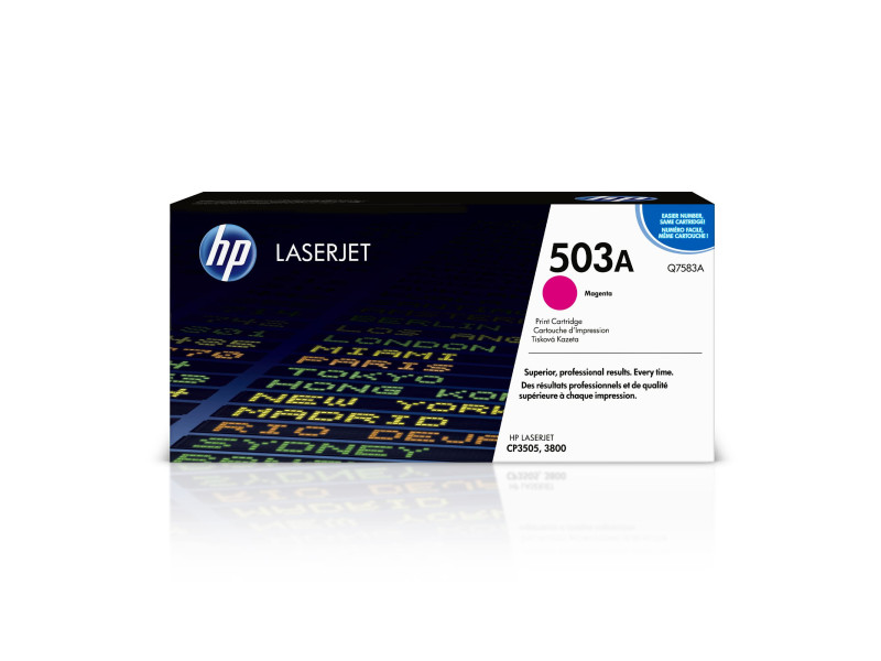hp Toner hp 503A pour Color LaserJet 3800, magenta
