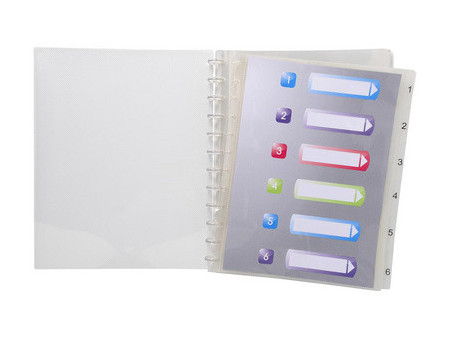 EXACOMPTA Protège-documents, A4, 10 pochettes, transparent
