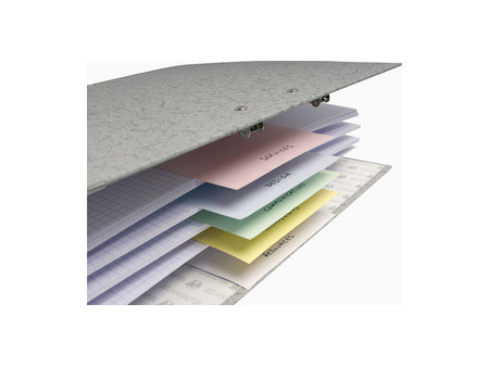 EXACOMPTA Intercalaires Premium, 105 x 240 mm, bleu