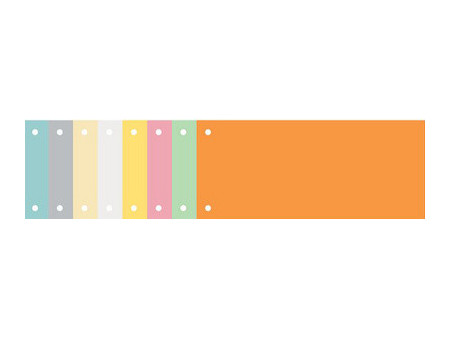 EXACOMPTA Intercalaires Premium, 105 x 240 mm, orange