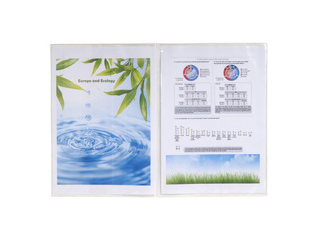 EXACOMPTA Etui de poche, PVC, 2 volets, 0,20 mm, 90 x 125 mm