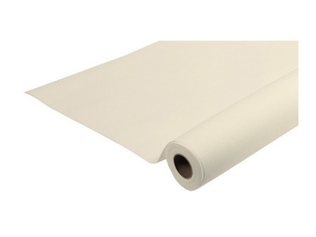 PROnappe Nappe jetable Airlaid, (l)1,2 x (L)6 m, ivoire
