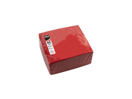 PROnappe Serviette de table jetable, 380 x 380 mm, sapin