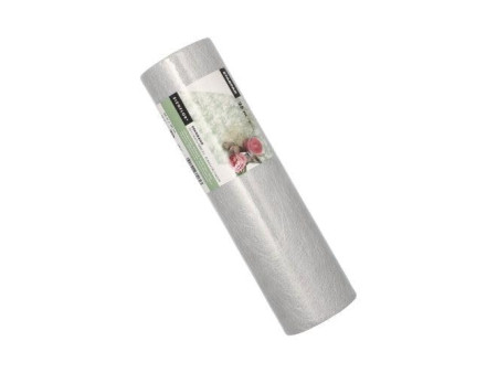 PAPSTAR Chemin de table / ruban décoratif 'Sizoflor', argent